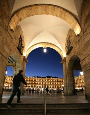 Plaza Mayor Nocturno